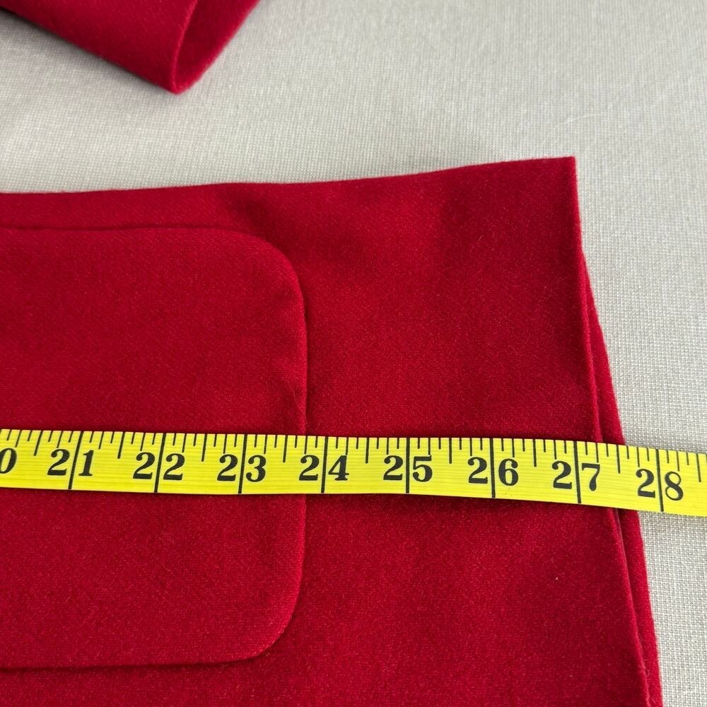 Vintage Sandro wool red hooded‎ coat - Picture 9 of 9